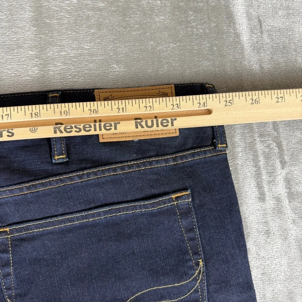 Polo Ralph Lauren Varrick Slim Straight Jeans Mens 48x30 Dark Blue Denim New NWT